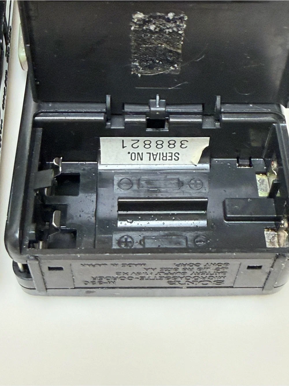 Lot of 2: M-330 / M-425 Microcassette-Corder Handheld Voice Recorder 